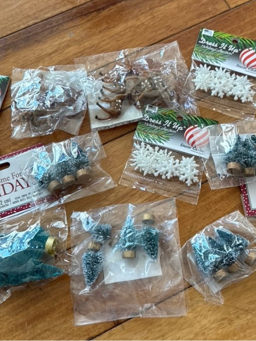 Snow village accessories